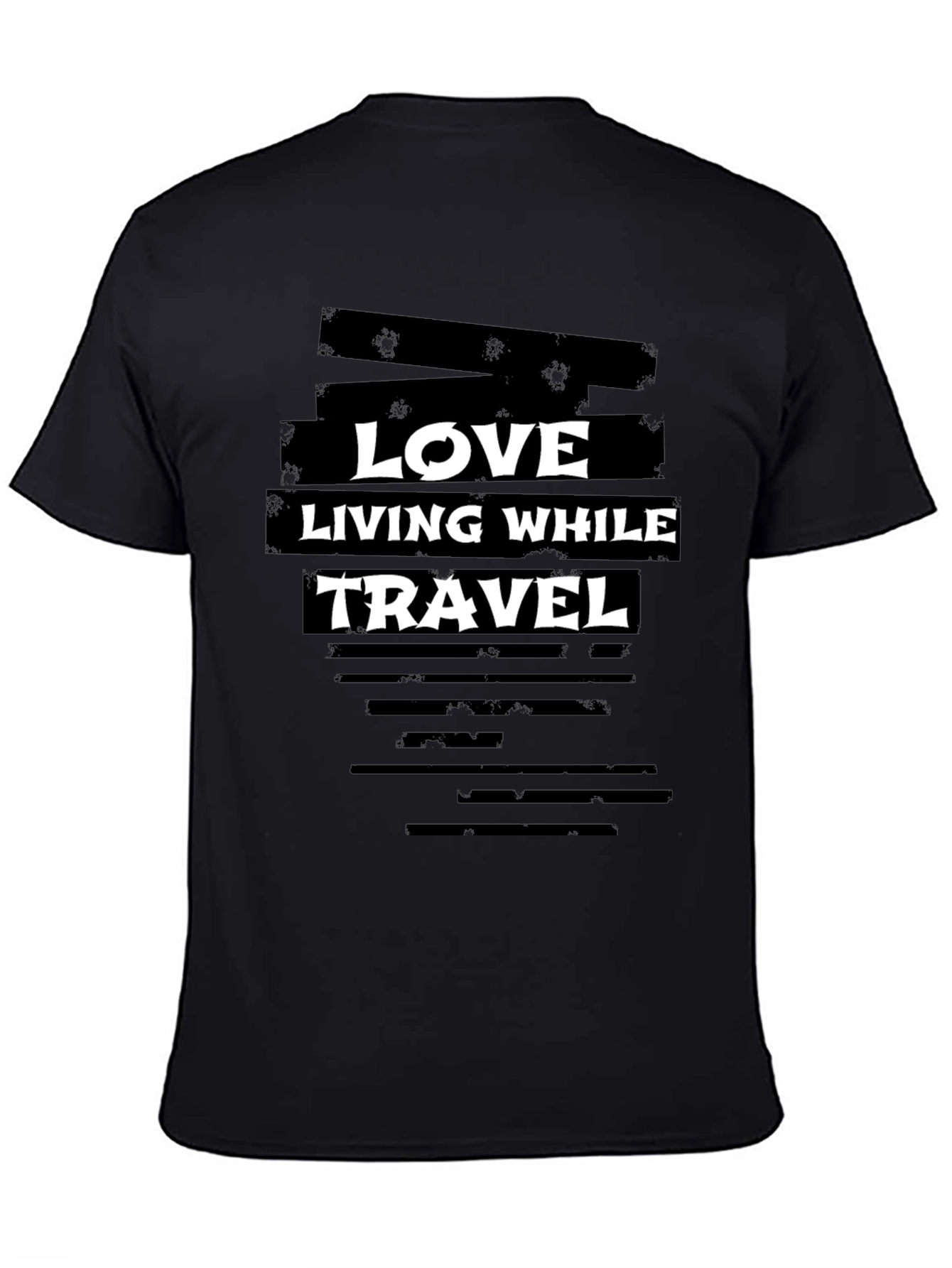 Love Living While Travel Graphic Tee
