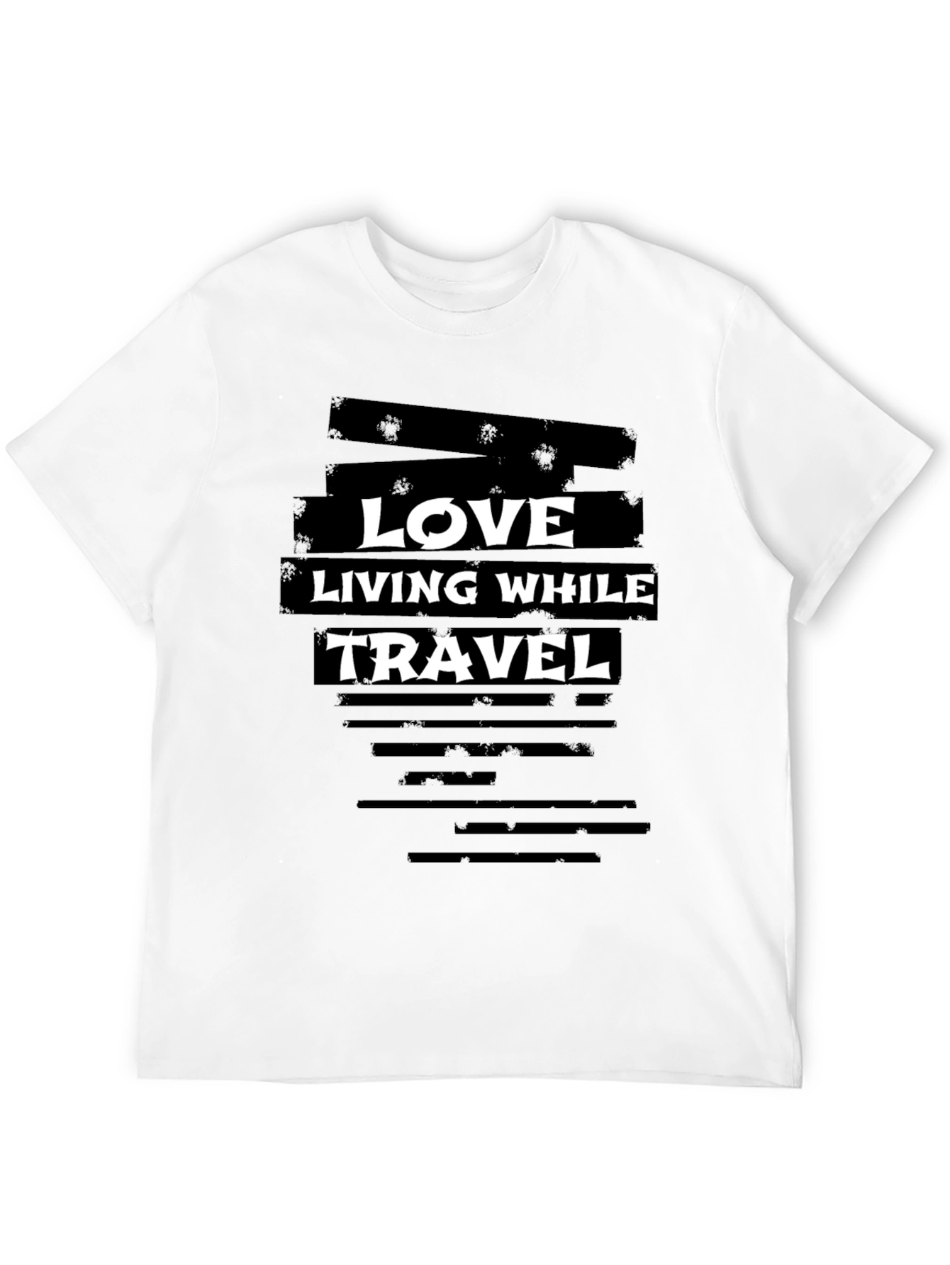 Love Living While Travel Graphic Tee
