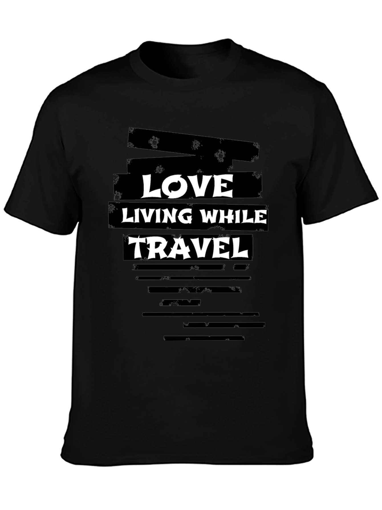 Love Living While Travel Graphic Tee