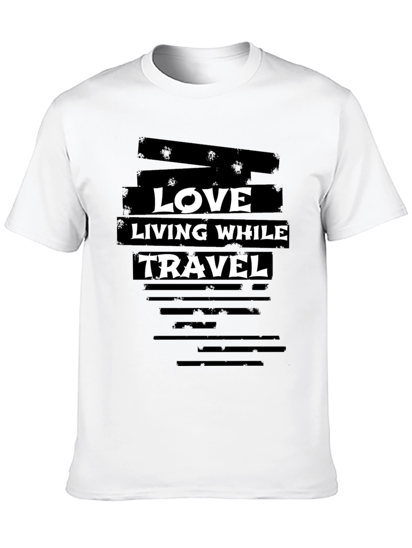 Love Living While Travel Graphic Tee
