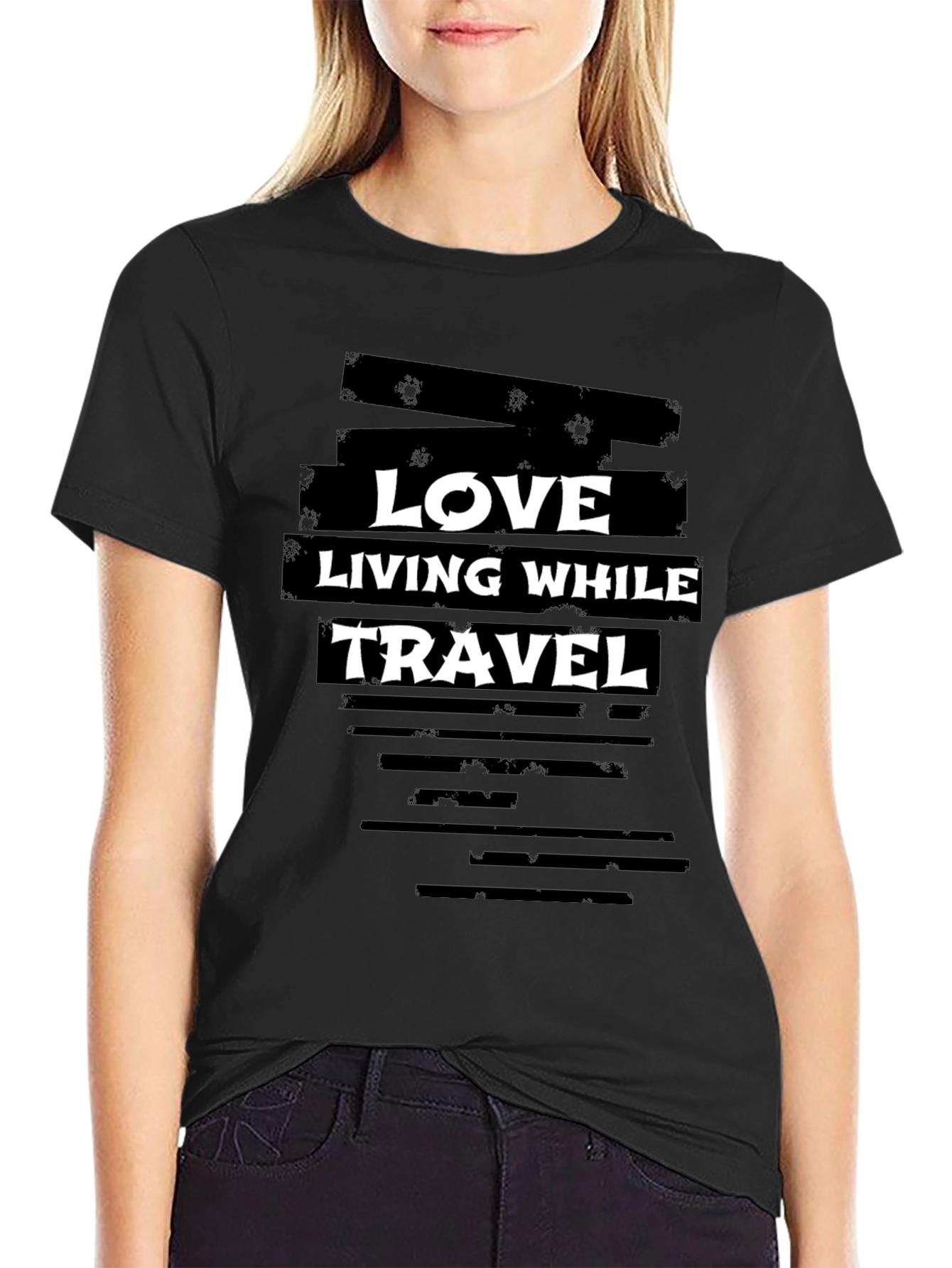 Love Living While Travel Graphic Tee