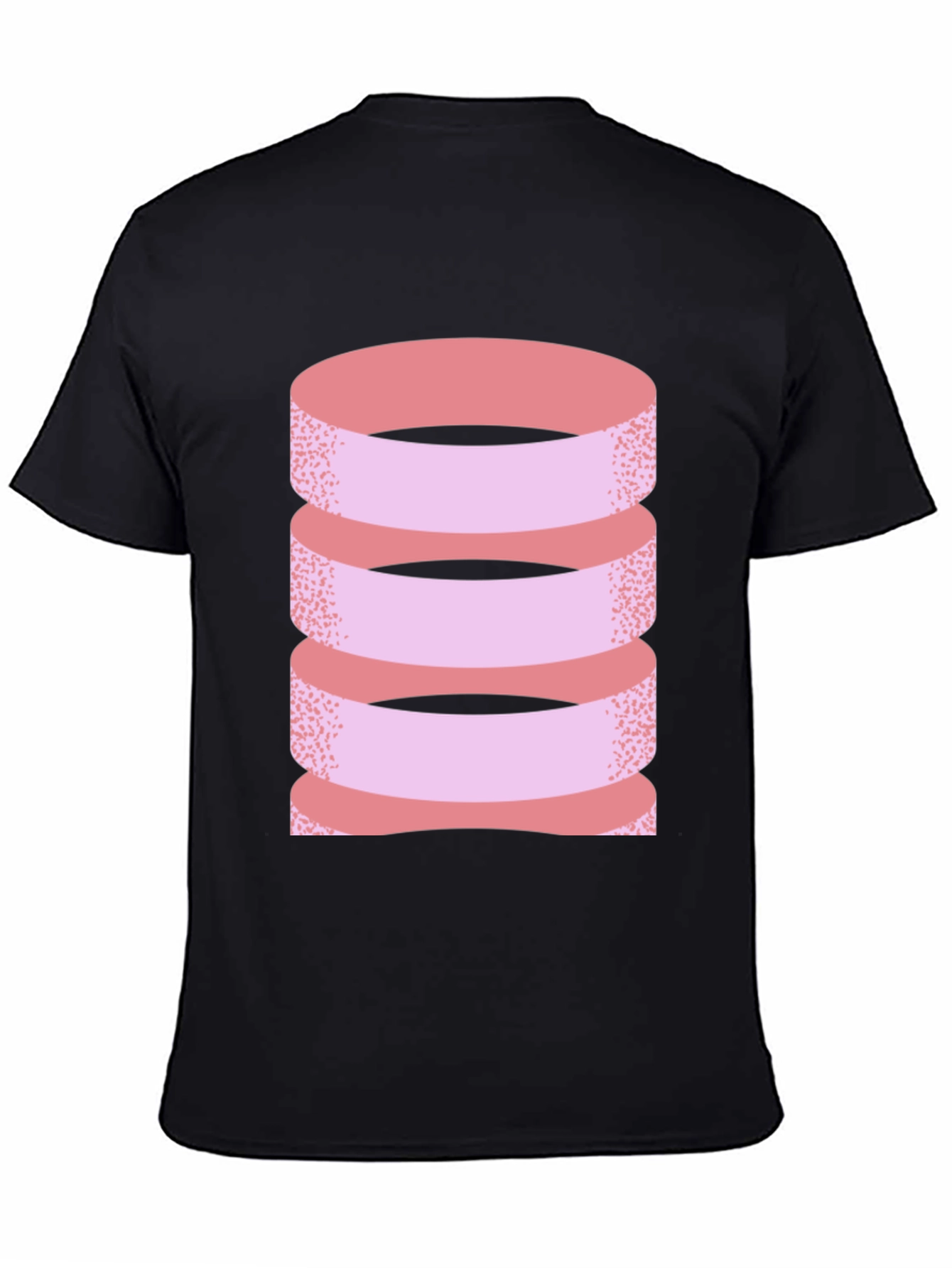 Modern Layered Ribbon T-Shirt
