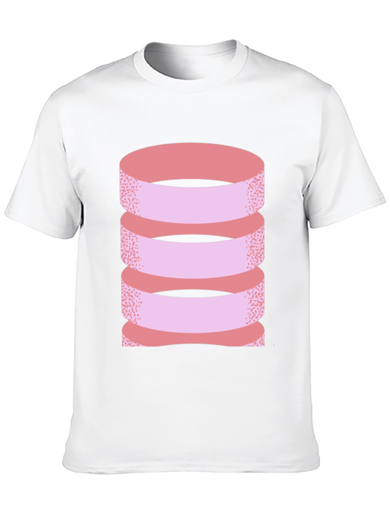 Modern Layered Ribbon T-Shirt