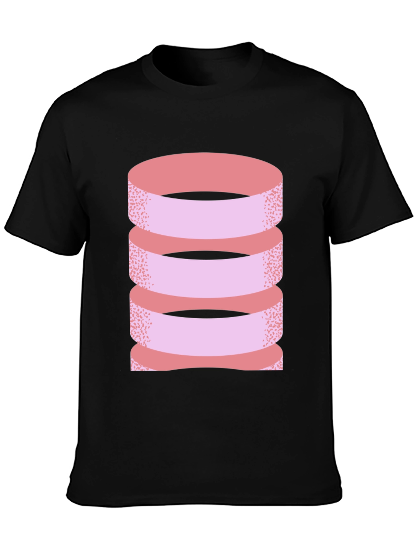 Modern Layered Ribbon T-Shirt