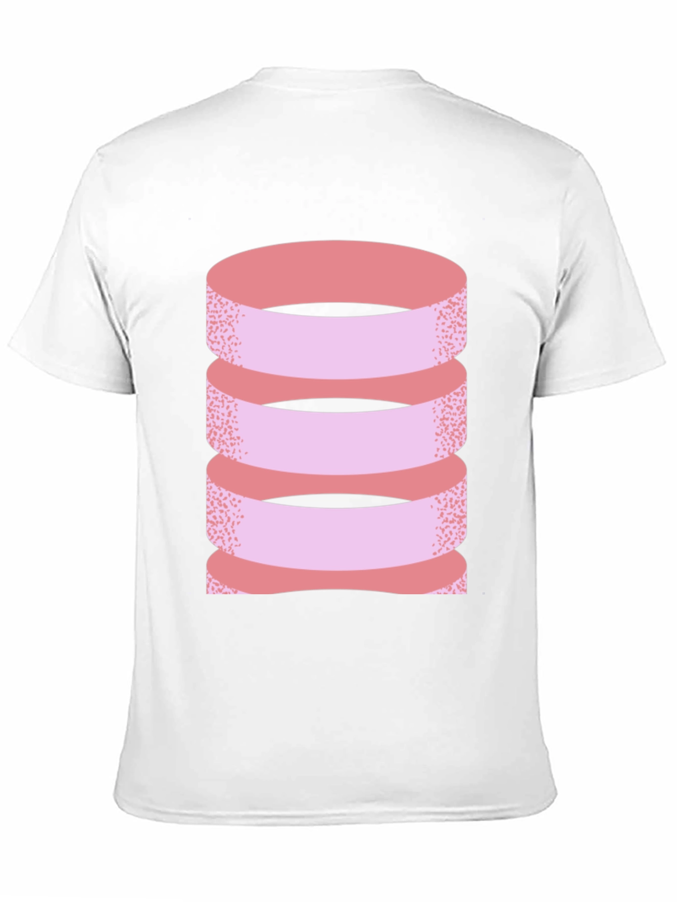 Modern Layered Ribbon T-Shirt