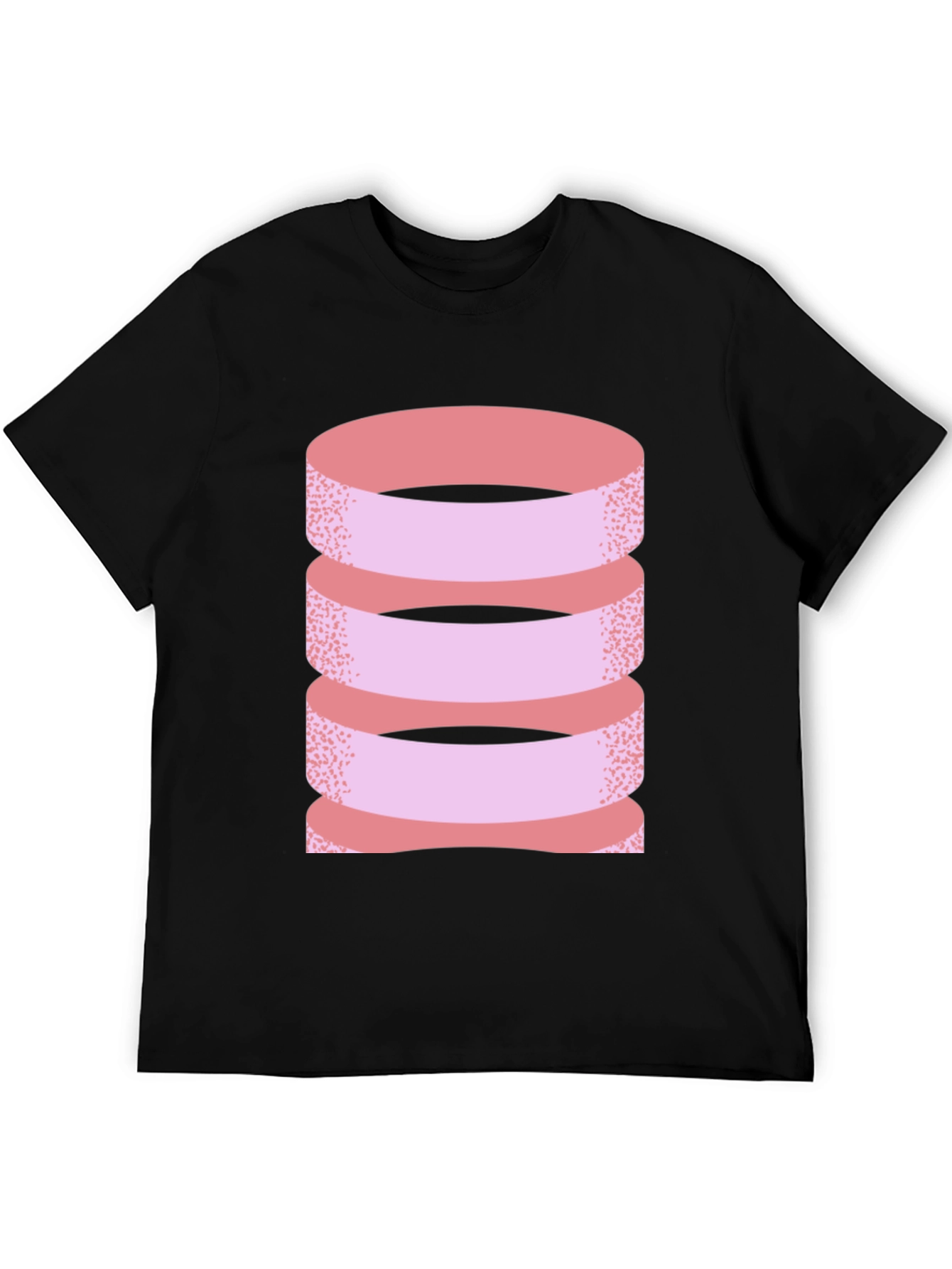 Modern Layered Ribbon T-Shirt