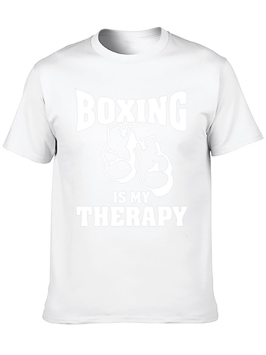 Boxing is My Therapy Graphic T-Shirt
