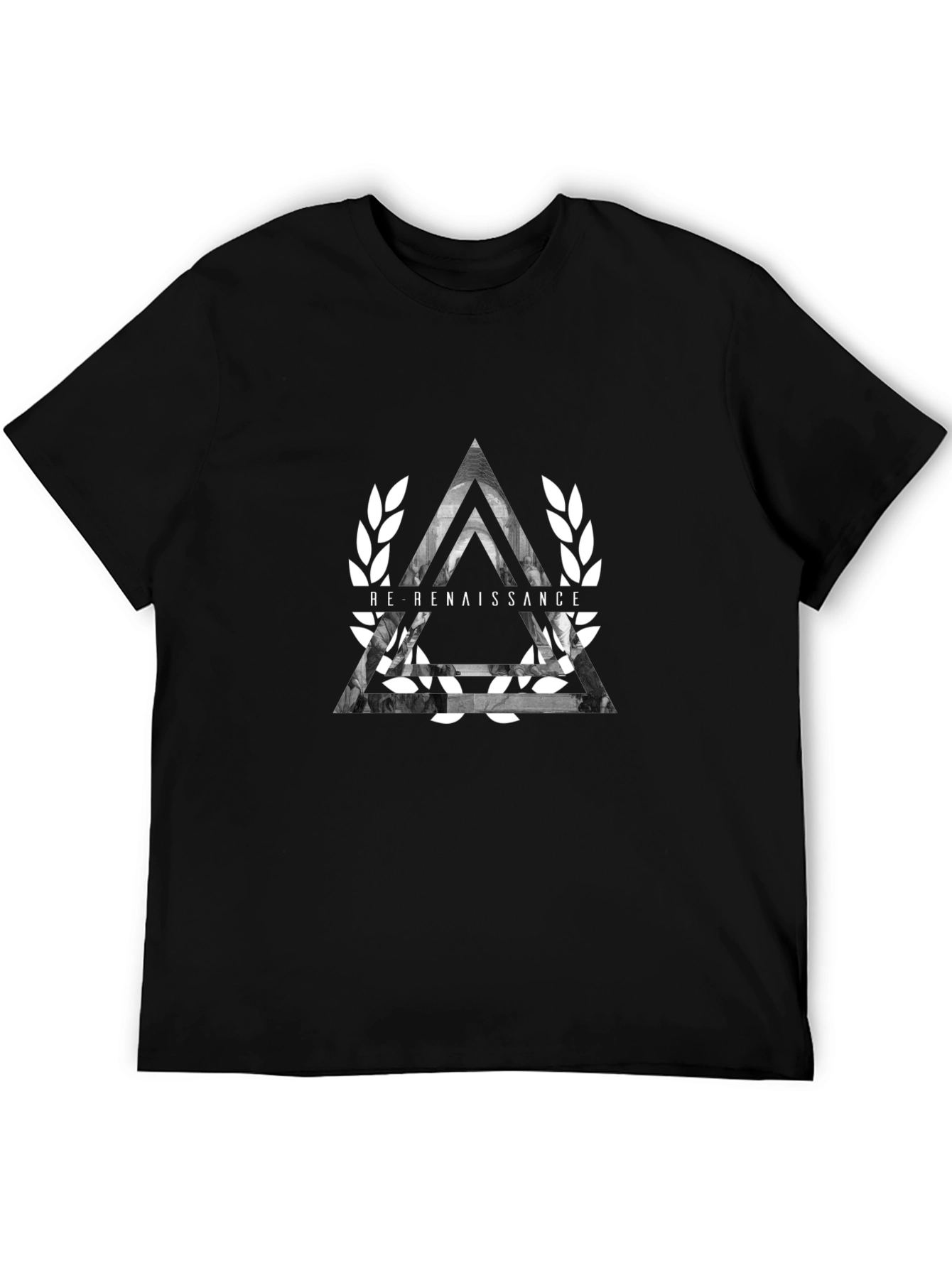 Re-Renaissance Black Graphic Tee