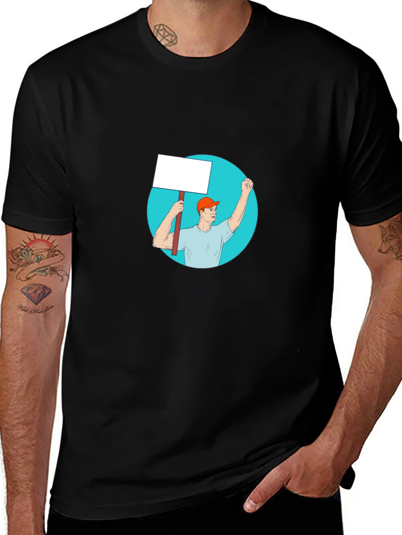 Protest Graphic Tee - Activist Style