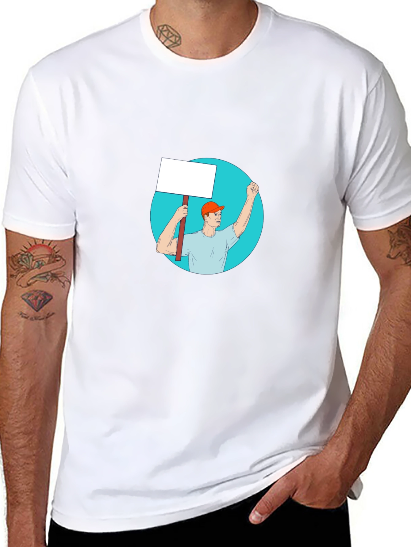Protest Graphic Tee - Activist Style