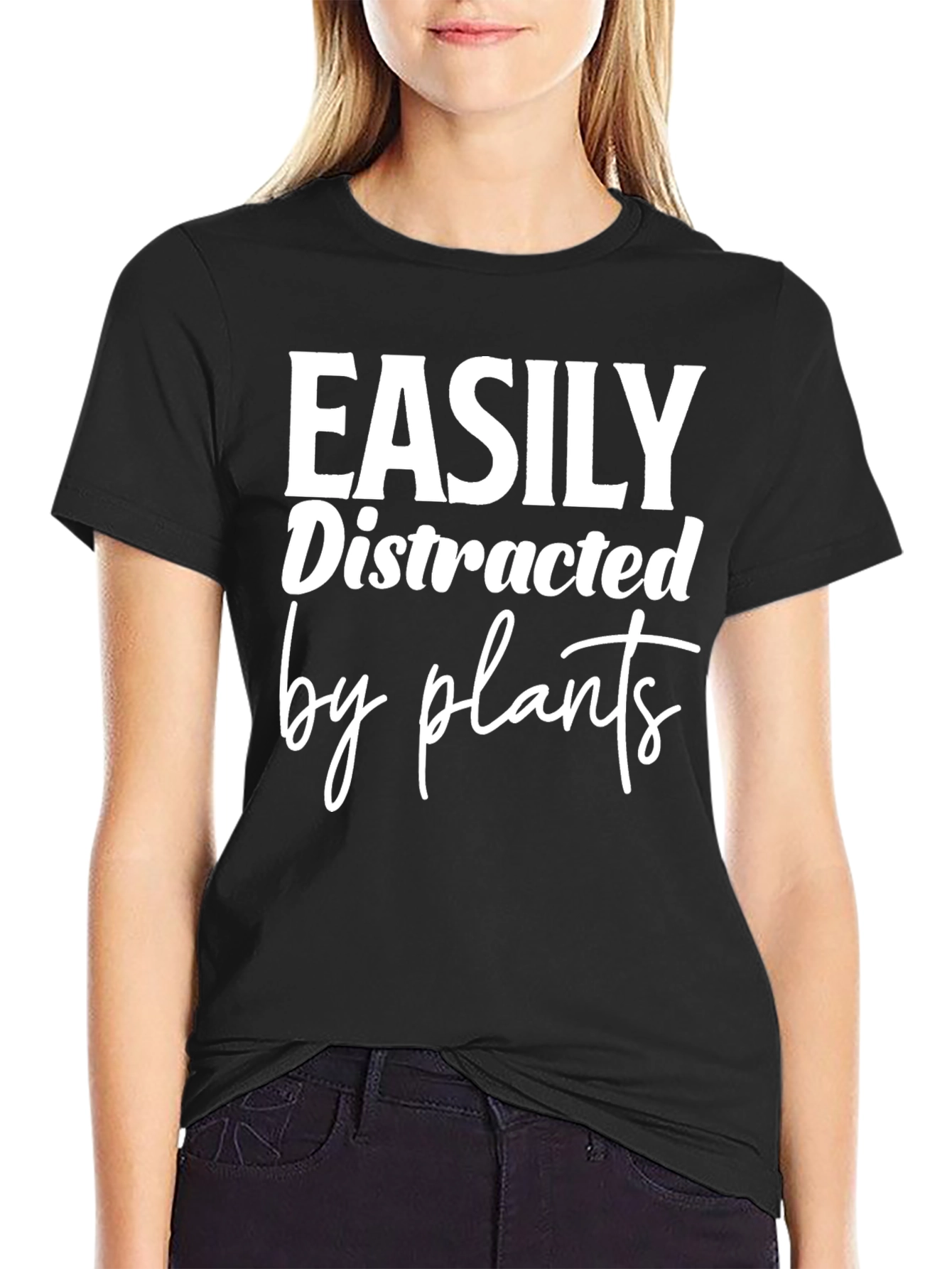Easily Distracted By Plants Graphic Tee
