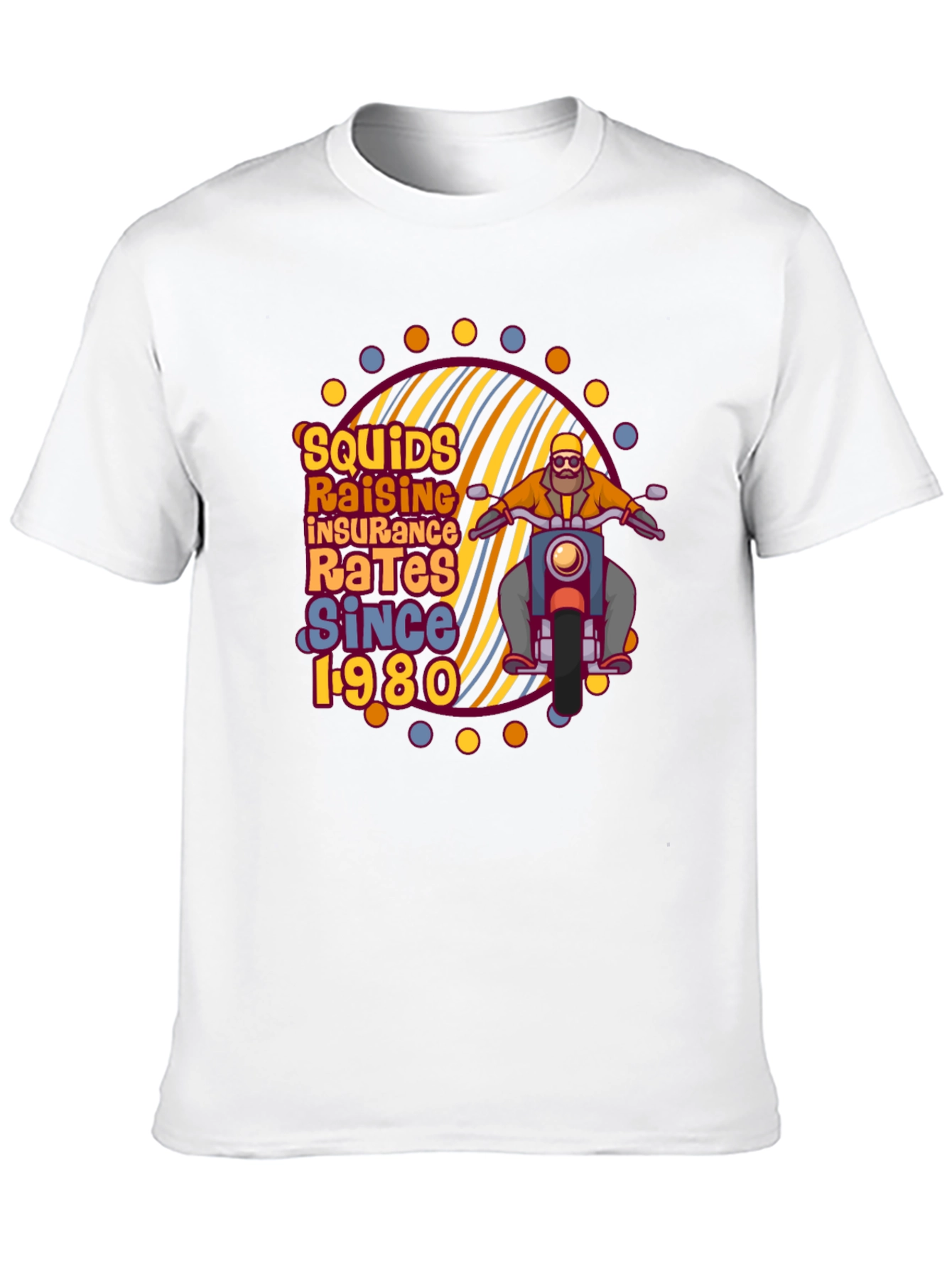 Squids Raising Rates T-Shirt Since 1980 Black