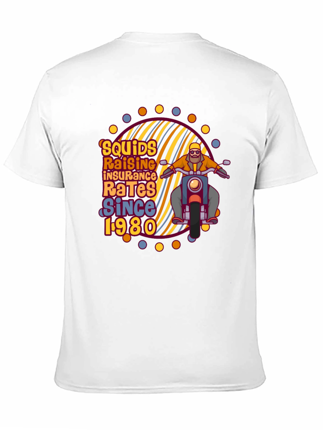 Squids Raising Rates T-Shirt Since 1980 Black