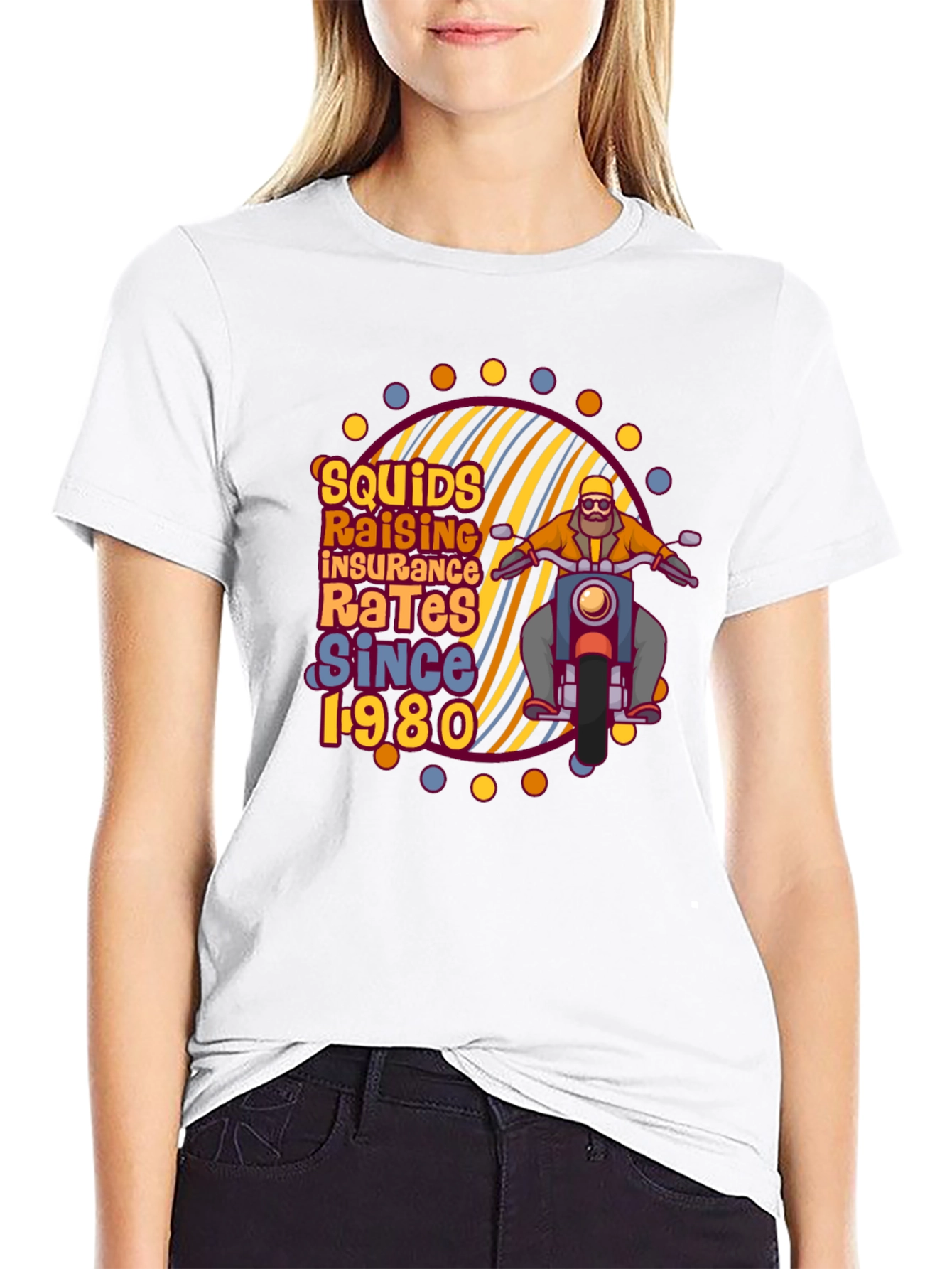 Squids Raising Rates T-Shirt Since 1980 Black