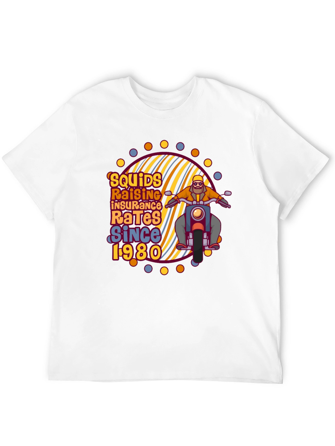 Squids Raising Rates T-Shirt Since 1980 Black