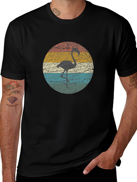 Retro Flamingo Graphic Tee