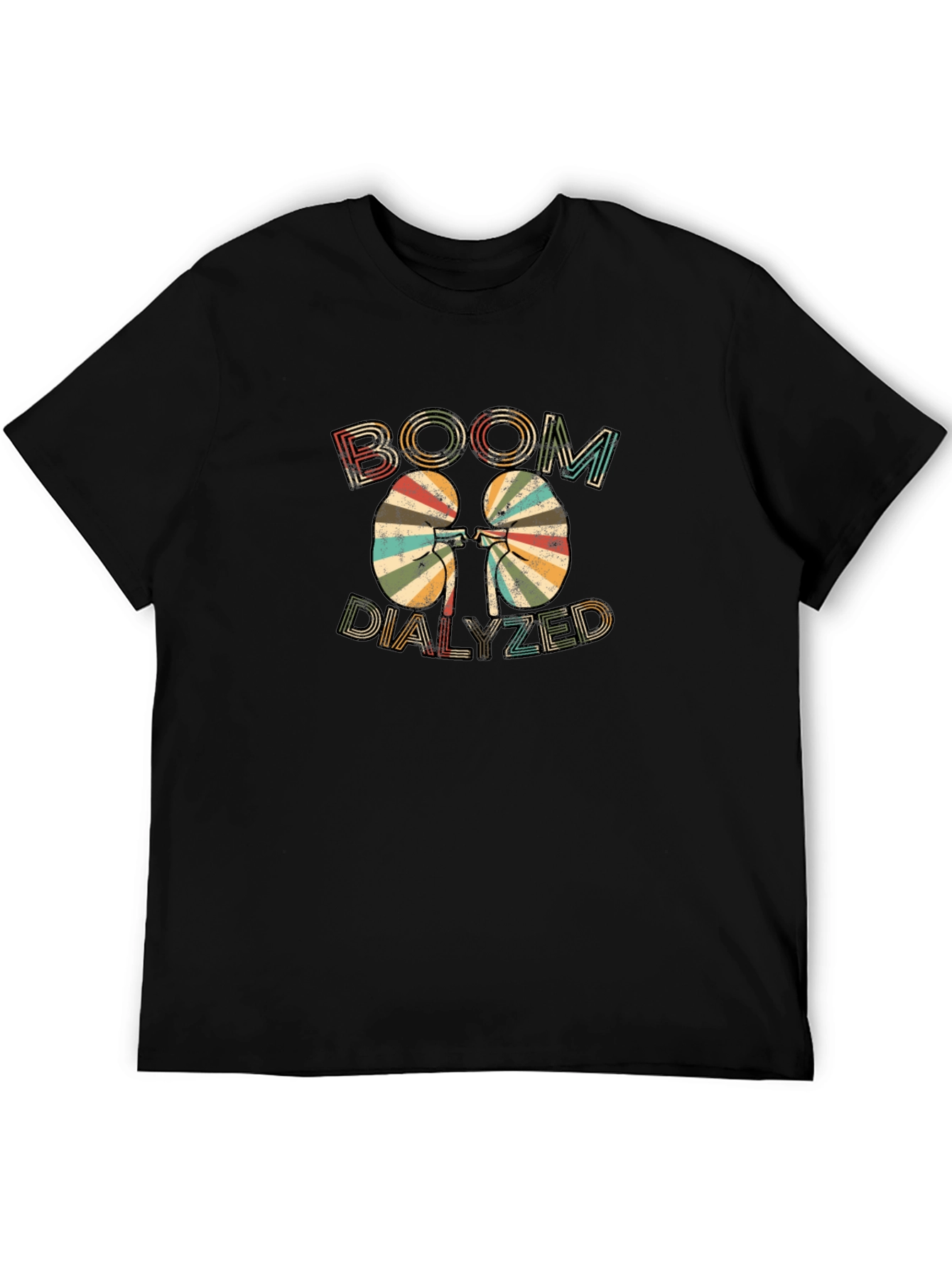 Boom Dialyzed Kidney Graphic T-Shirt