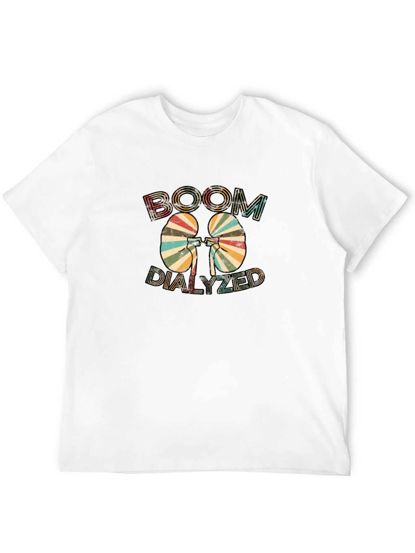 Boom Dialyzed Kidney Graphic T-Shirt