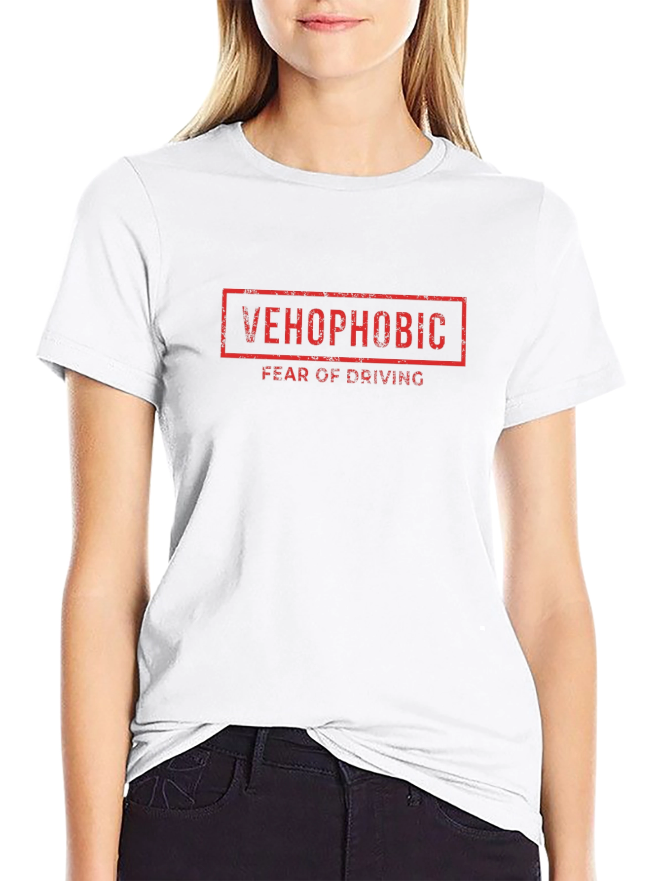 Vehophobic Fear Of Driving Graphic Tee