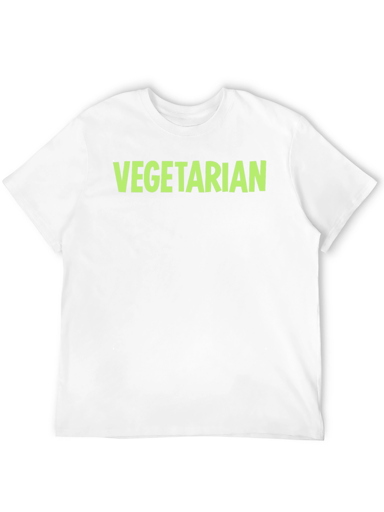 Vegetarian Graphic Tee - Black