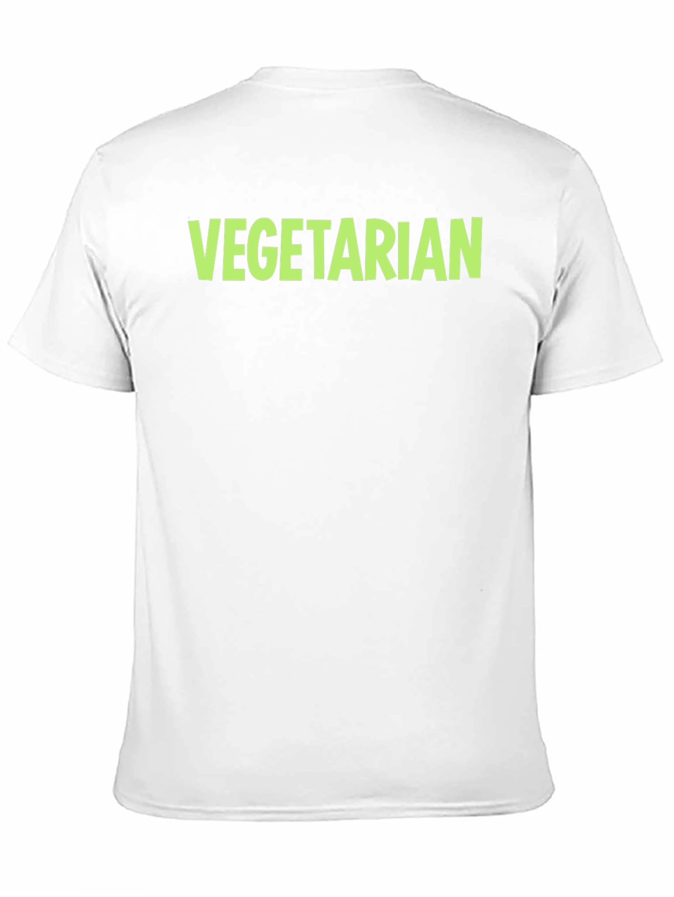 Vegetarian Graphic Tee - Black