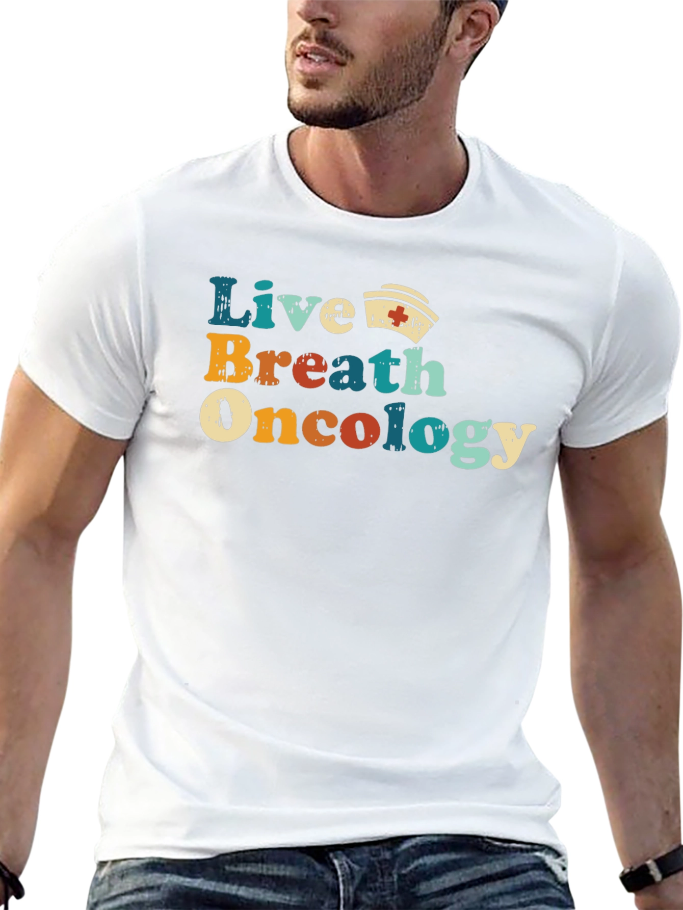 Live Breath Oncology Graphic Tee