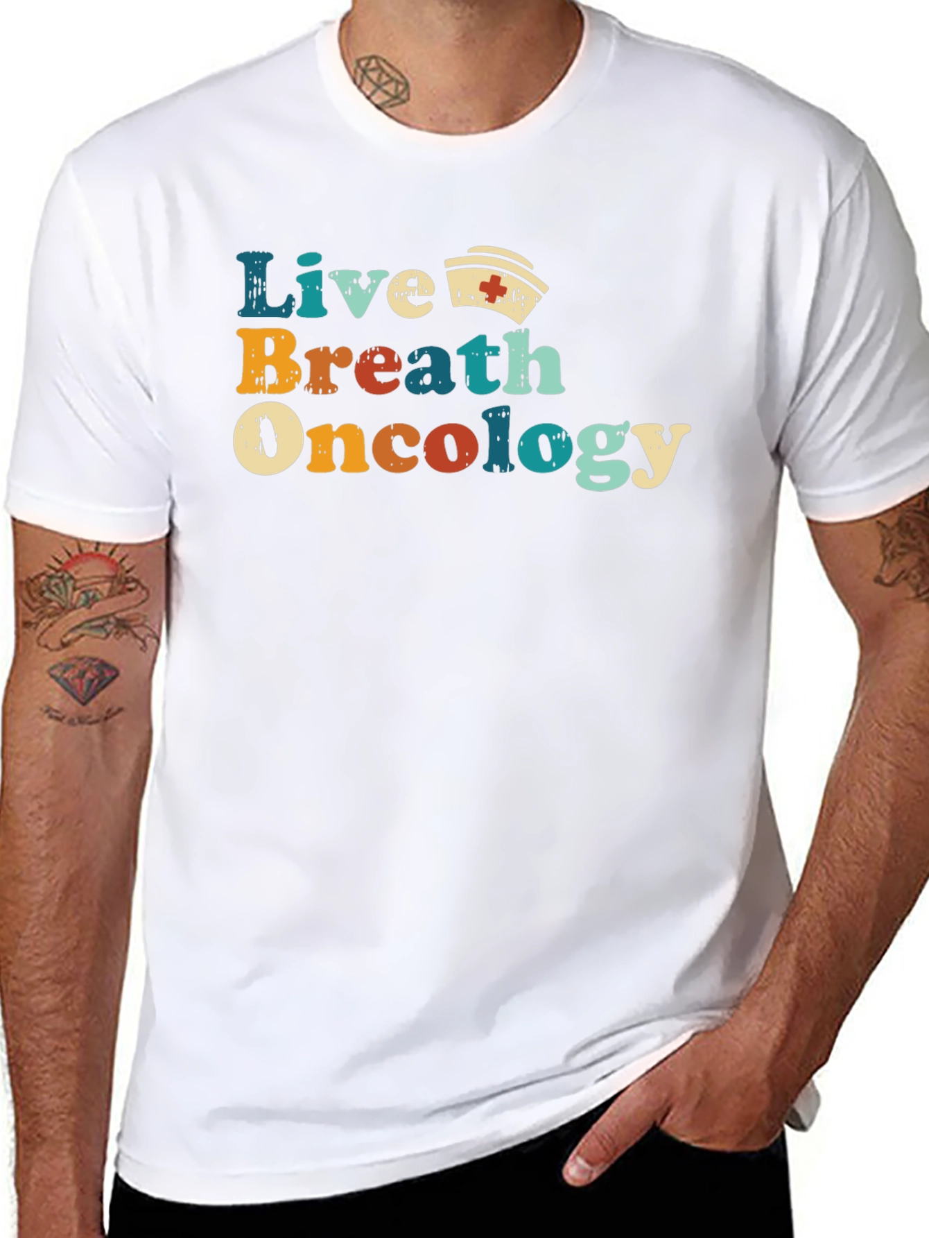 Live Breath Oncology Graphic Tee