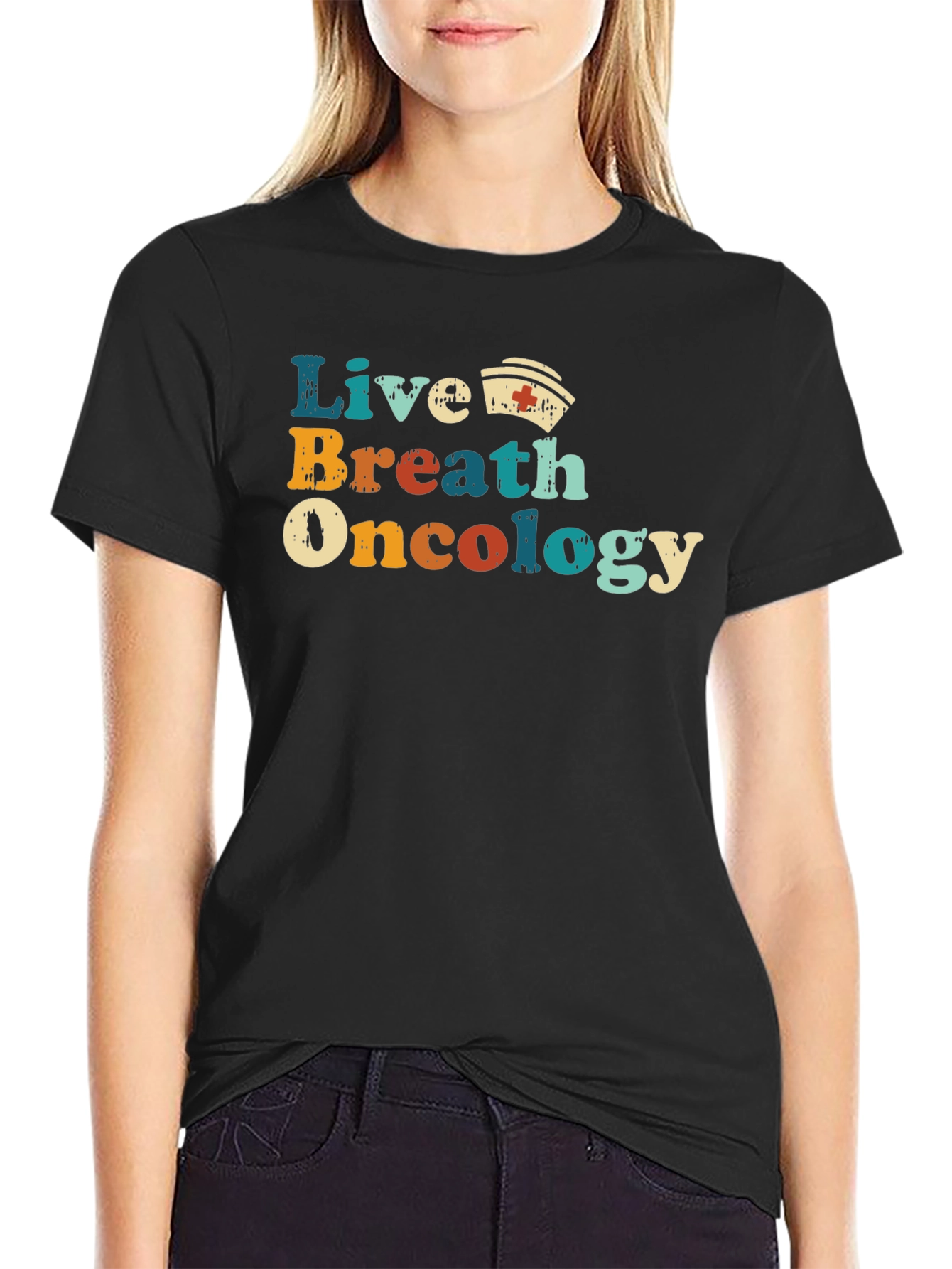 Live Breath Oncology Graphic Tee