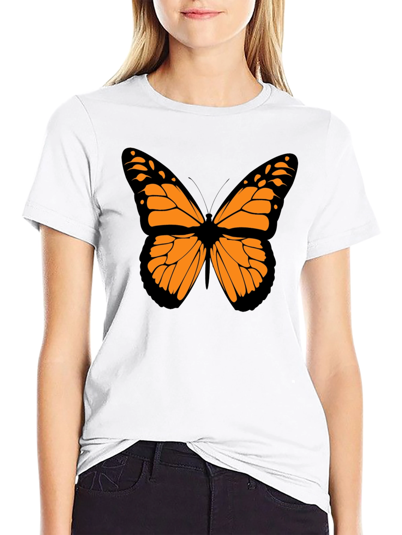 Butterfly Graphic T-Shirt - Soft Cotton Blend