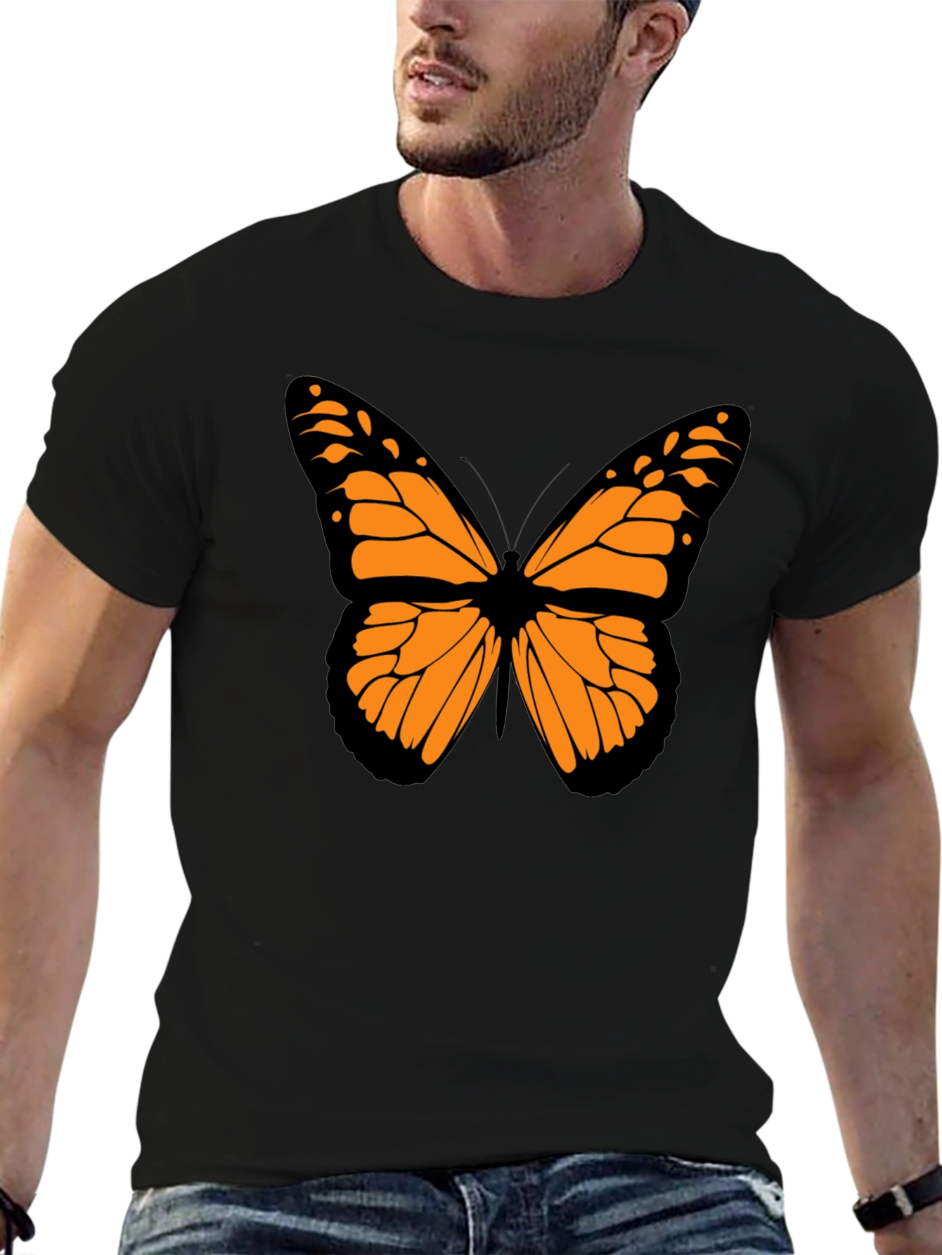 Butterfly Graphic T-Shirt - Soft Cotton Blend