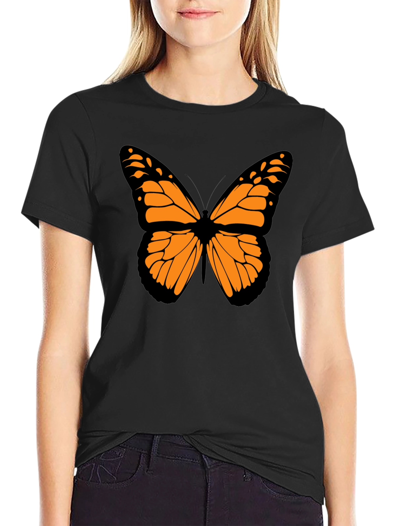 Butterfly Graphic T-Shirt - Soft Cotton Blend