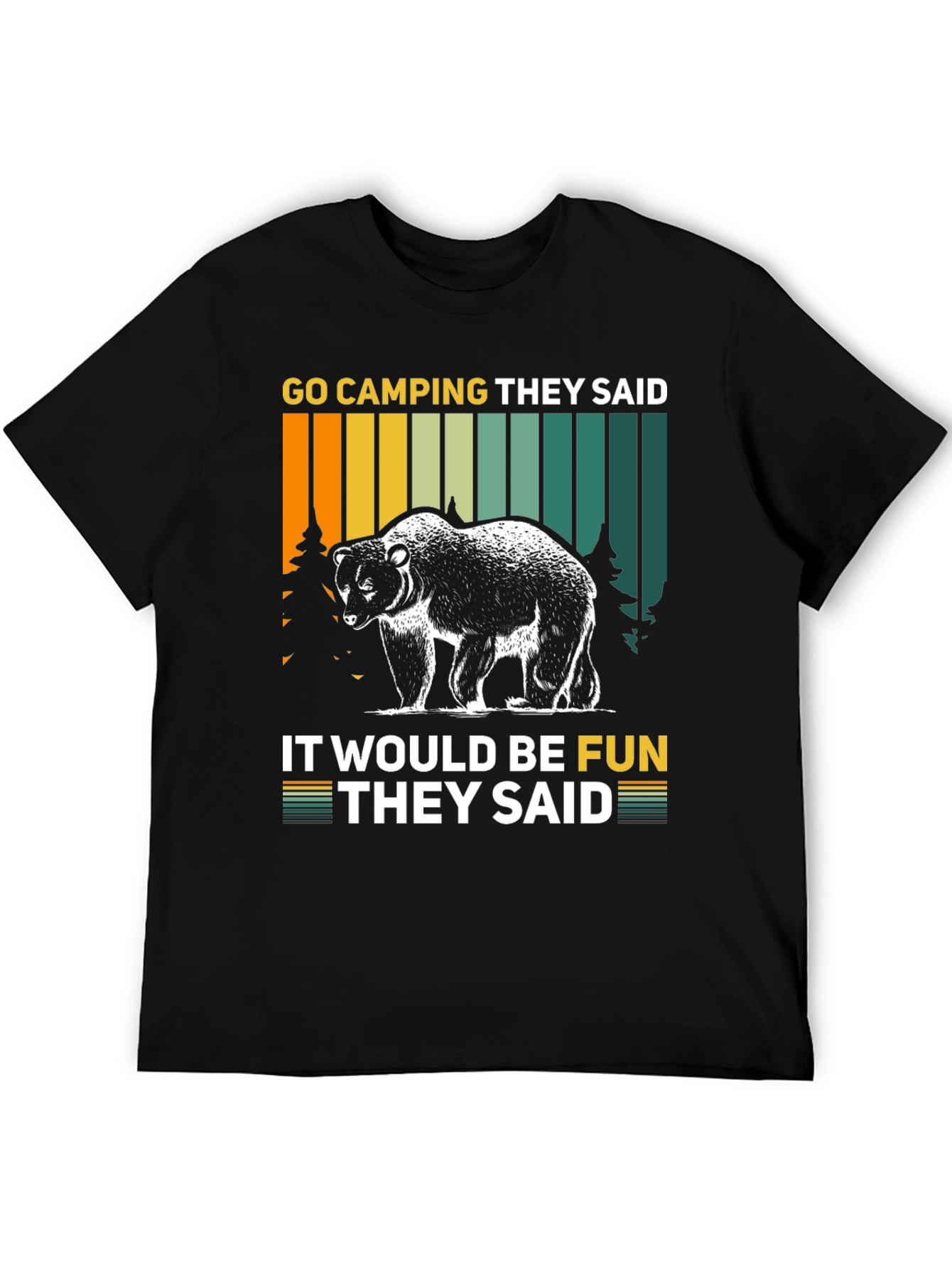 Go Camping Bear T-Shirt