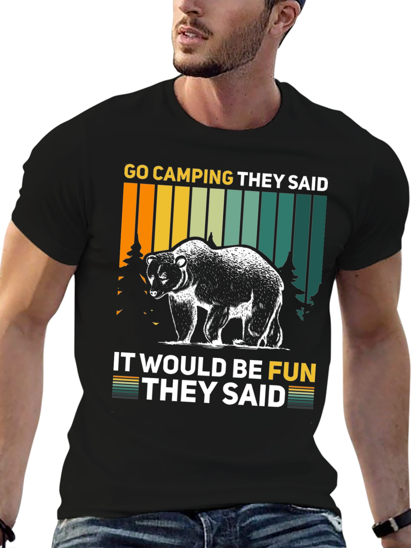 Go Camping Bear T-Shirt