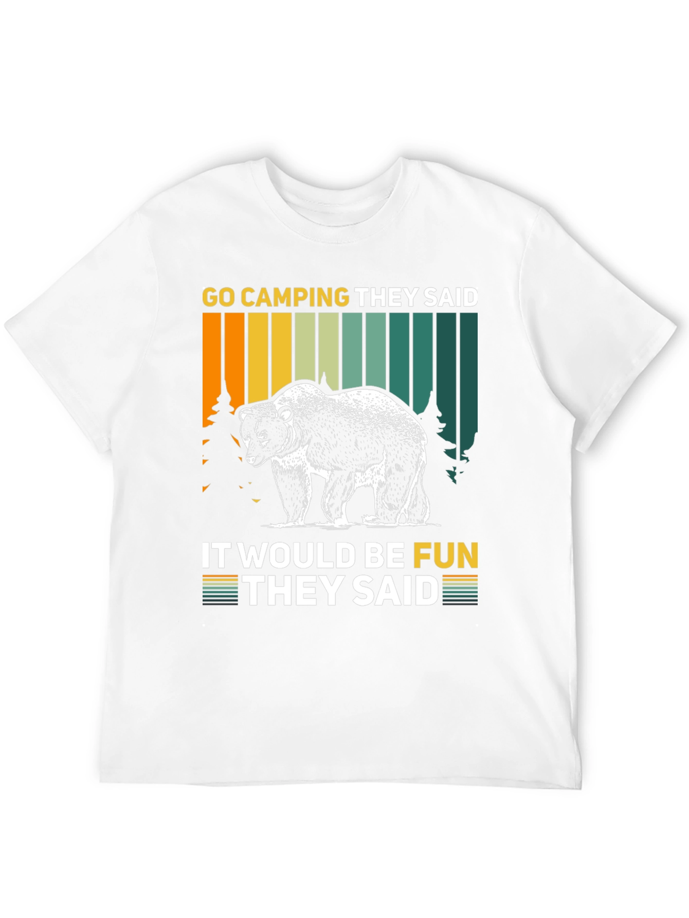 Go Camping Bear T-Shirt