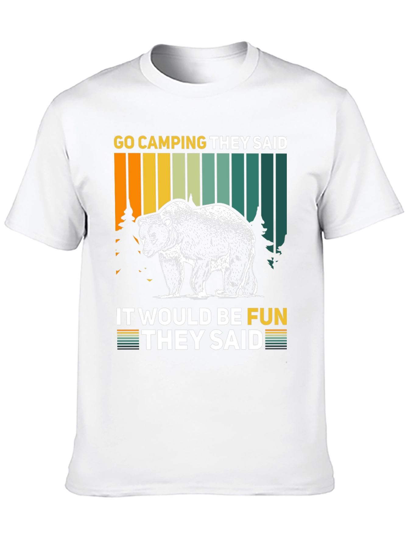 Go Camping Bear T-Shirt
