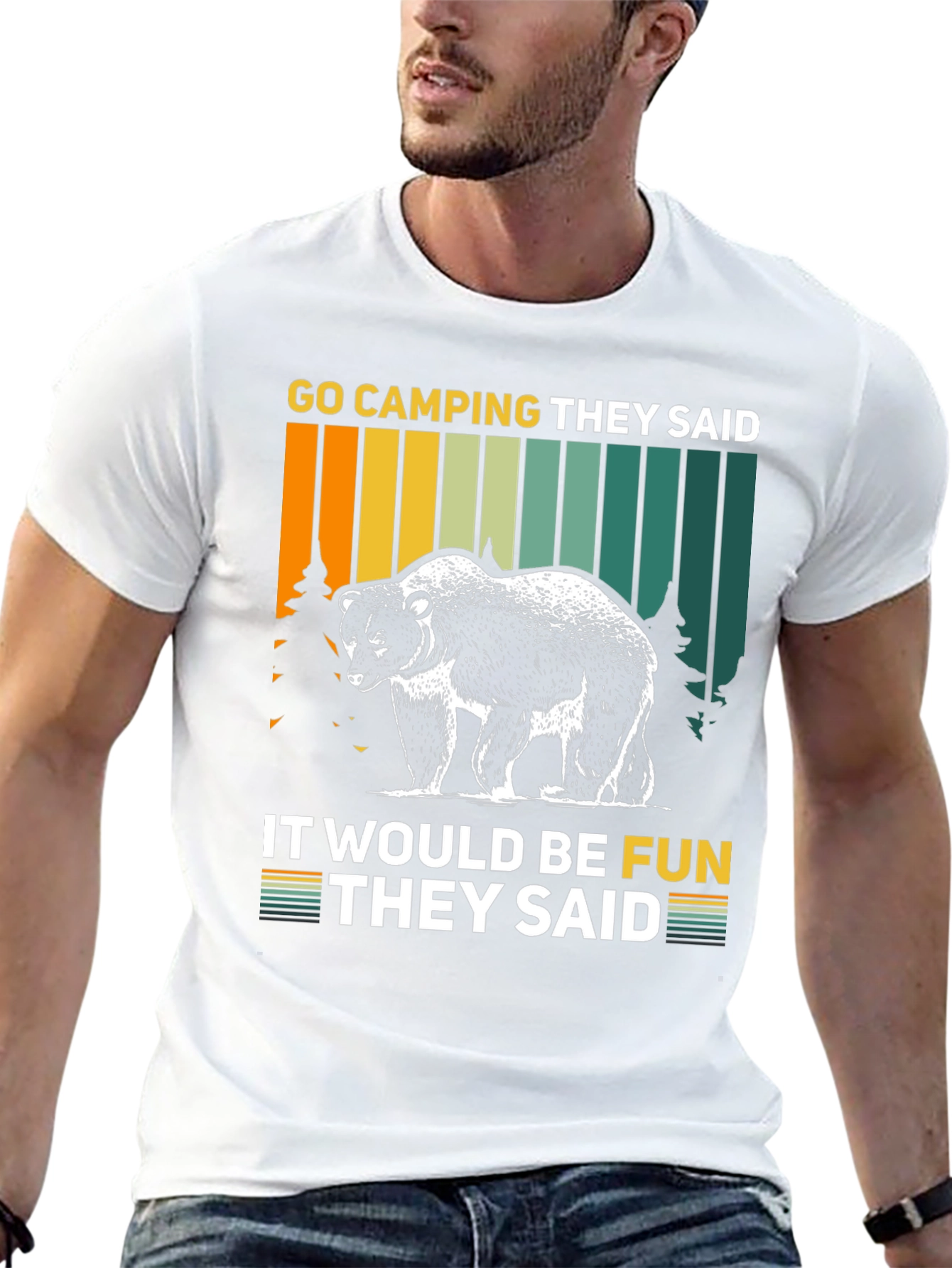 Go Camping Bear T-Shirt