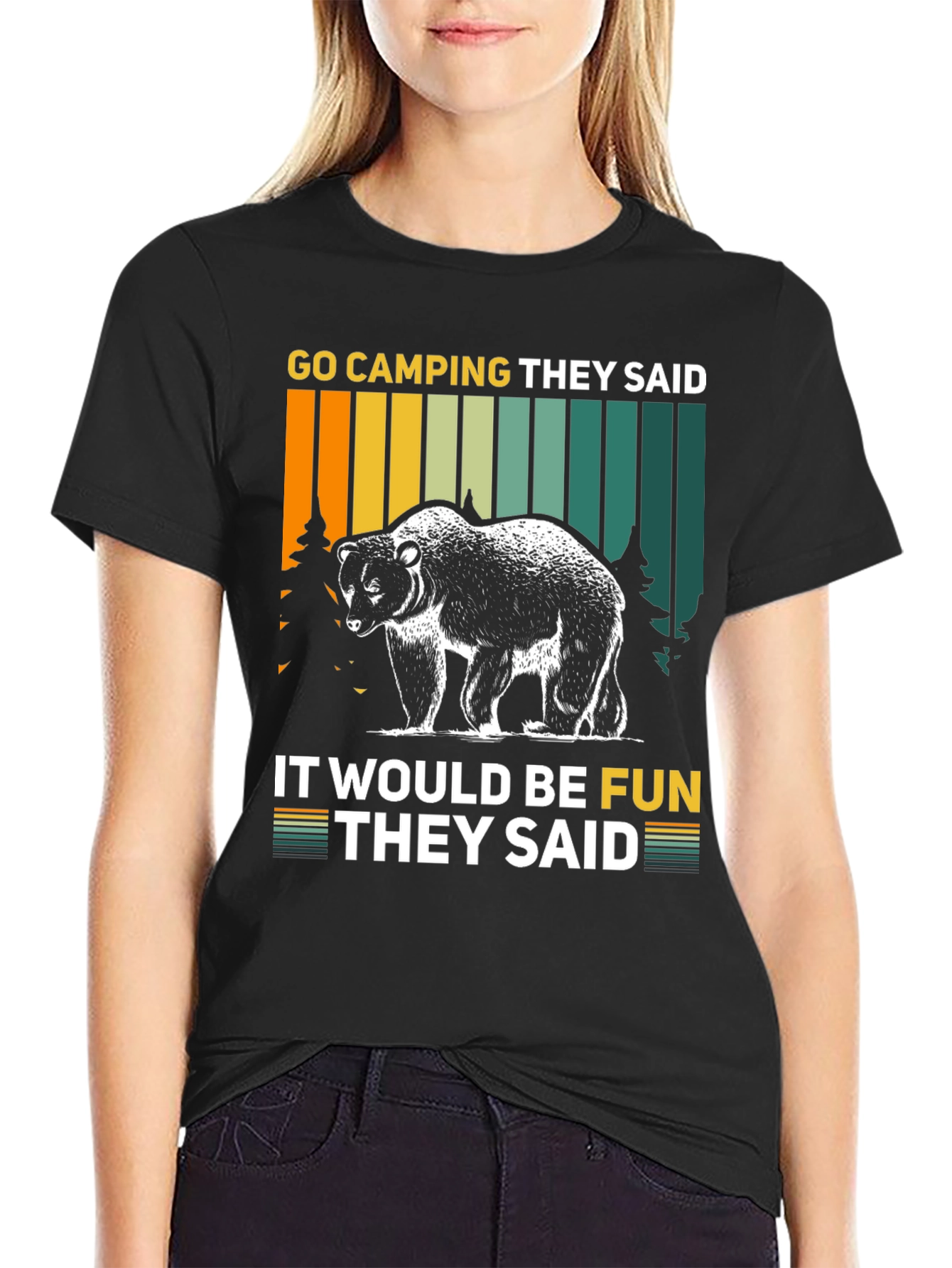 Go Camping Bear T-Shirt