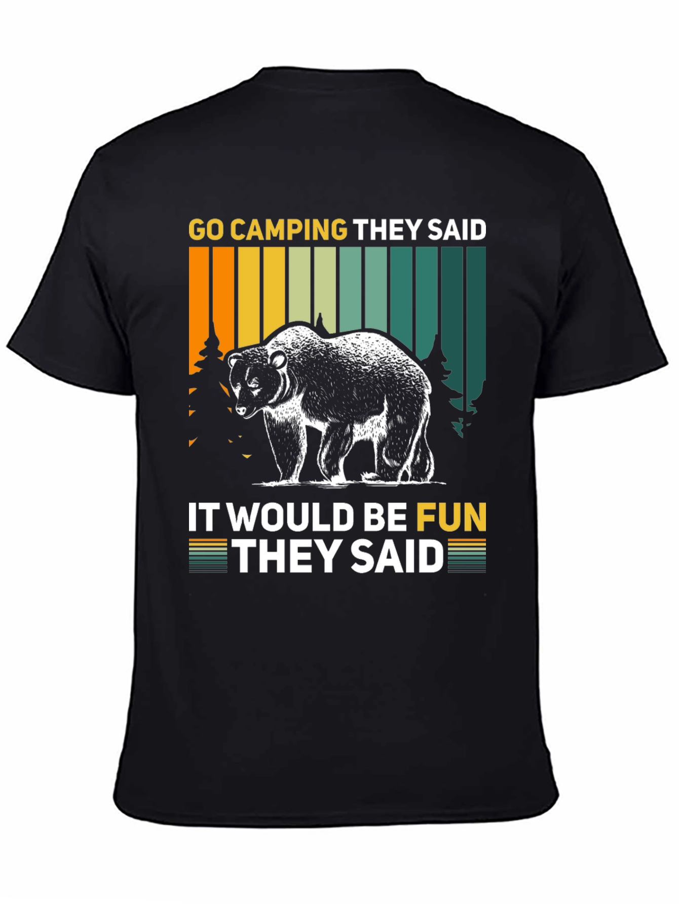 Go Camping Bear T-Shirt