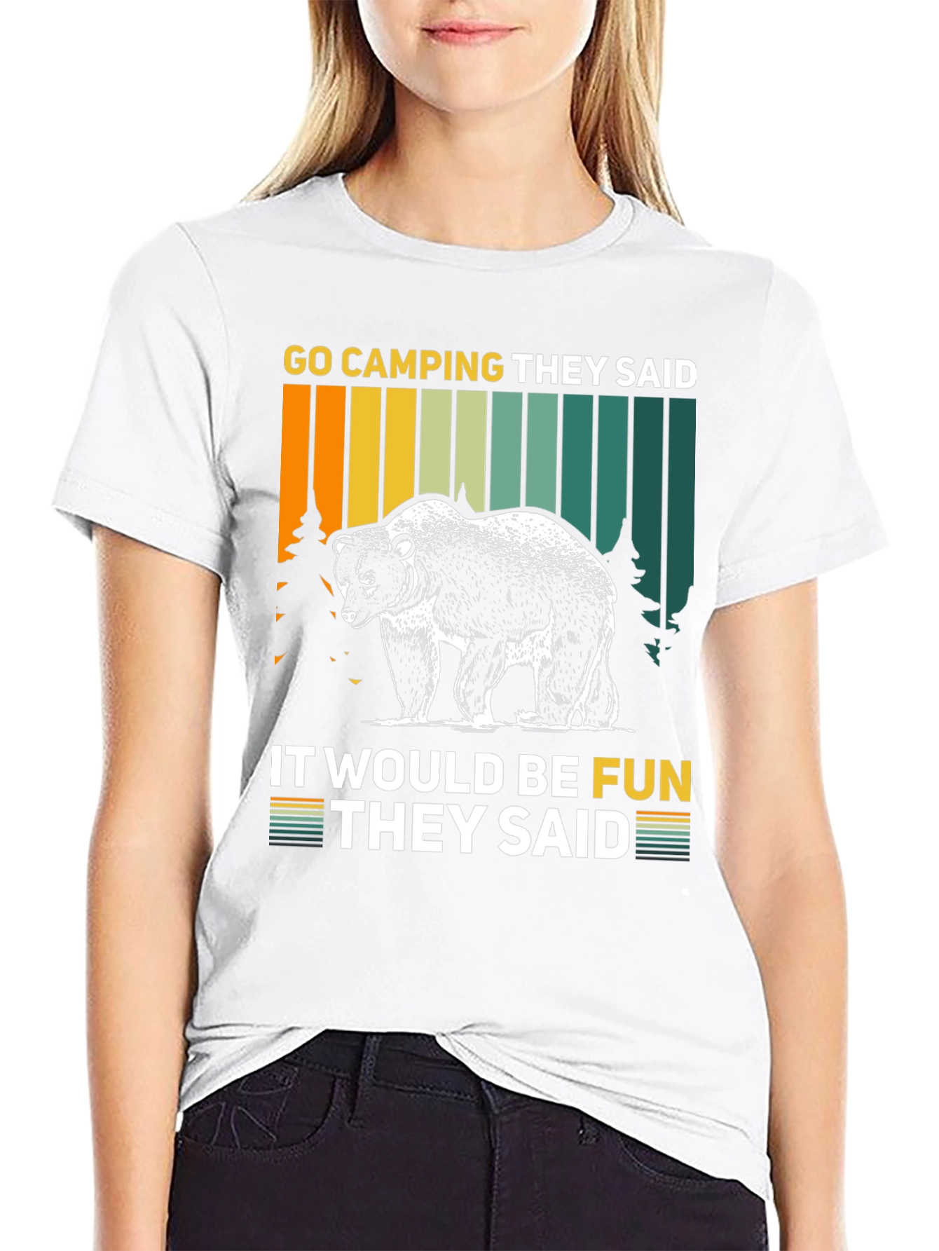 Go Camping Bear T-Shirt