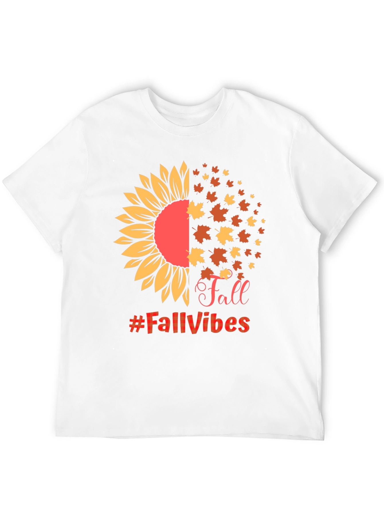 Fall Vibes Sunflower Graphic Tee