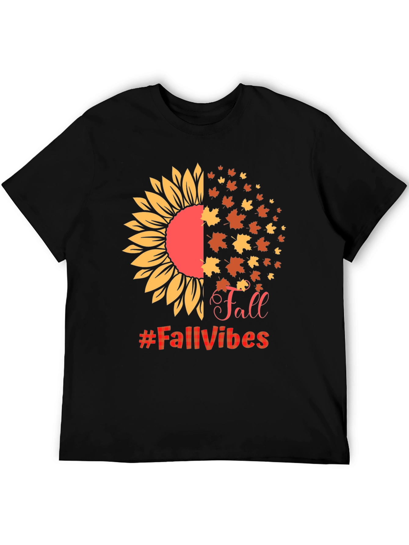 Fall Vibes Sunflower Graphic Tee