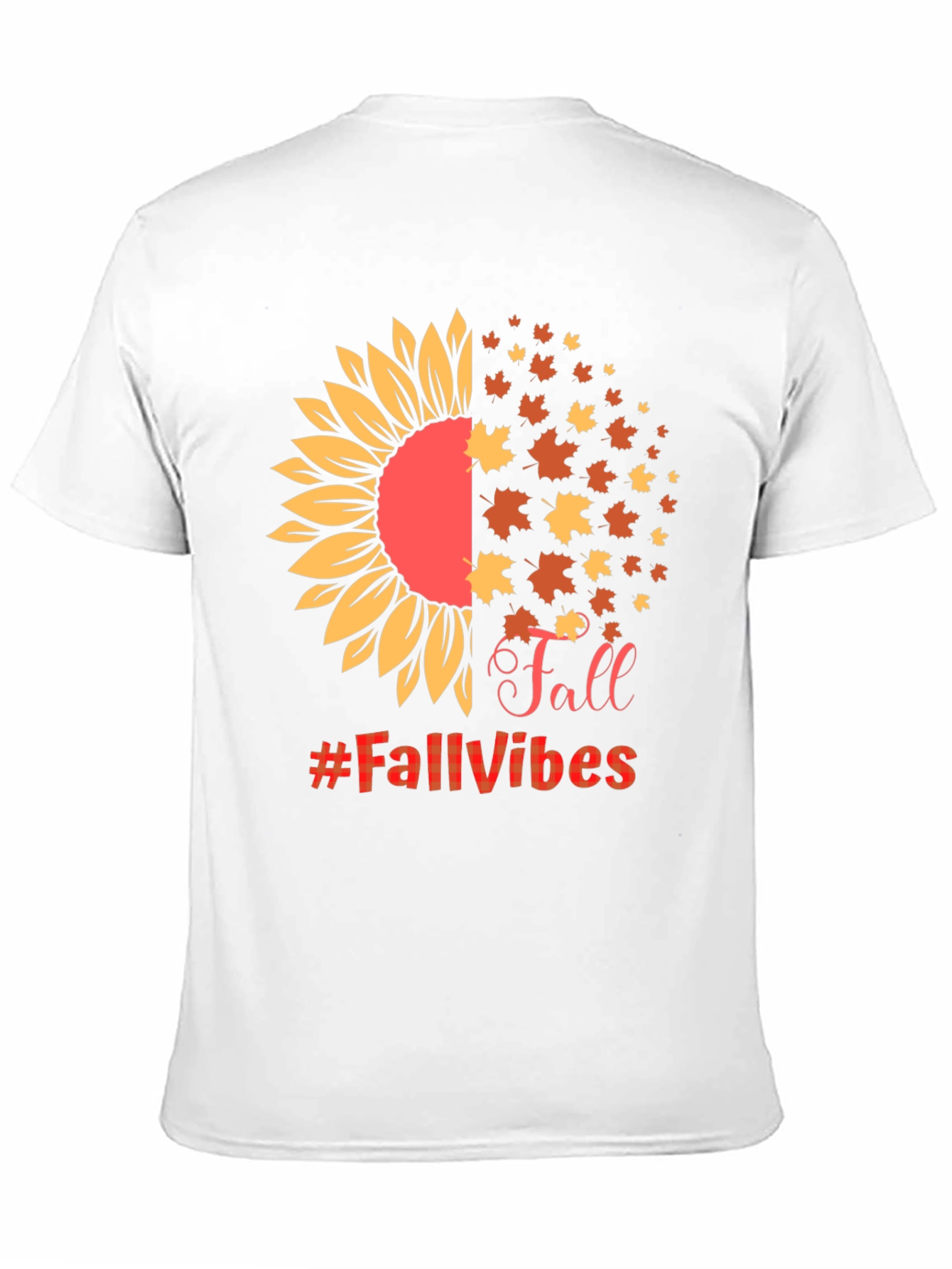 Fall Vibes Sunflower Graphic Tee