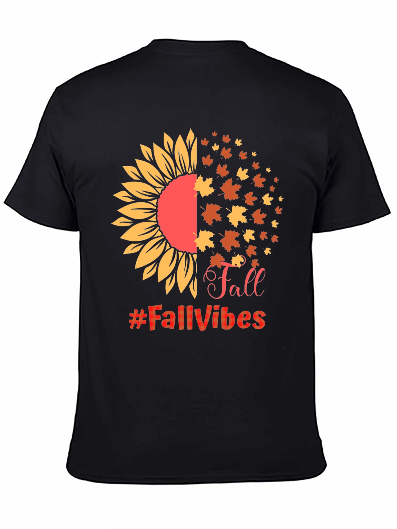 Fall Vibes Sunflower Graphic Tee