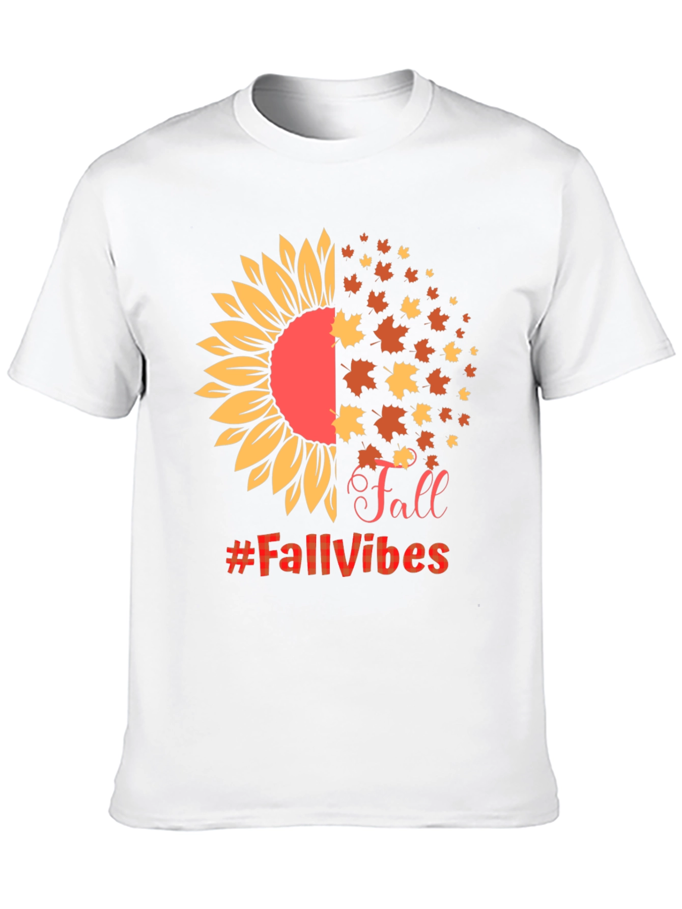 Fall Vibes Sunflower Graphic Tee