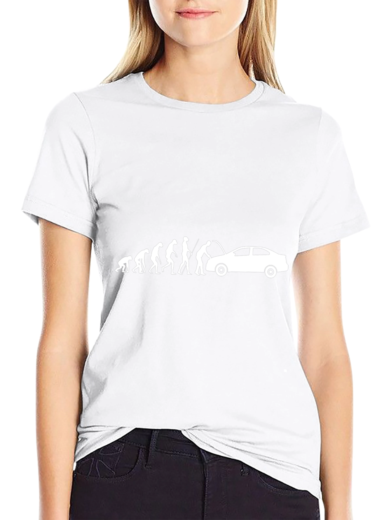 Evolution Auto Mechanic Black Graphic T-Shirt