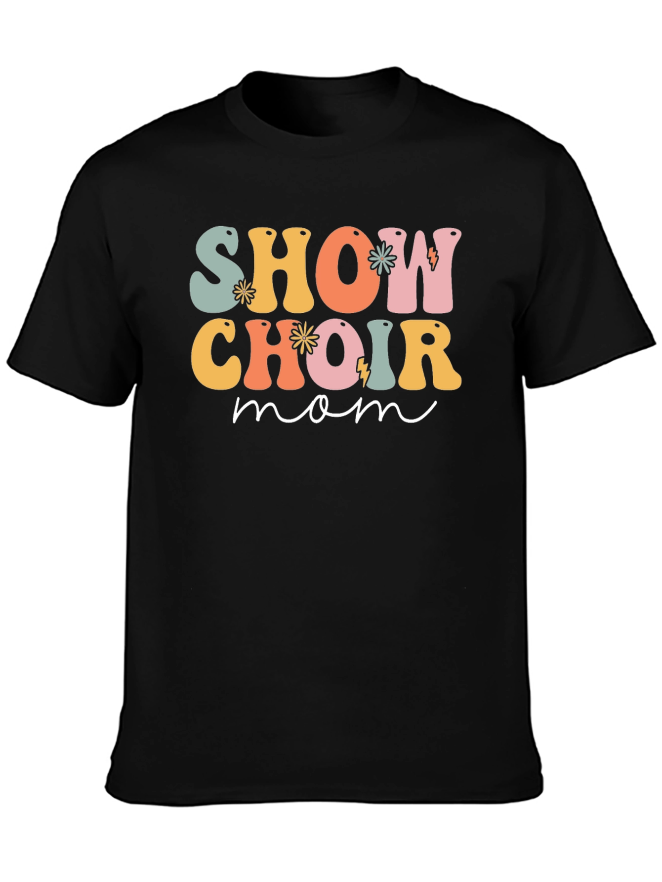 Show Choir Mom Graphic T-Shirt - Retro Design