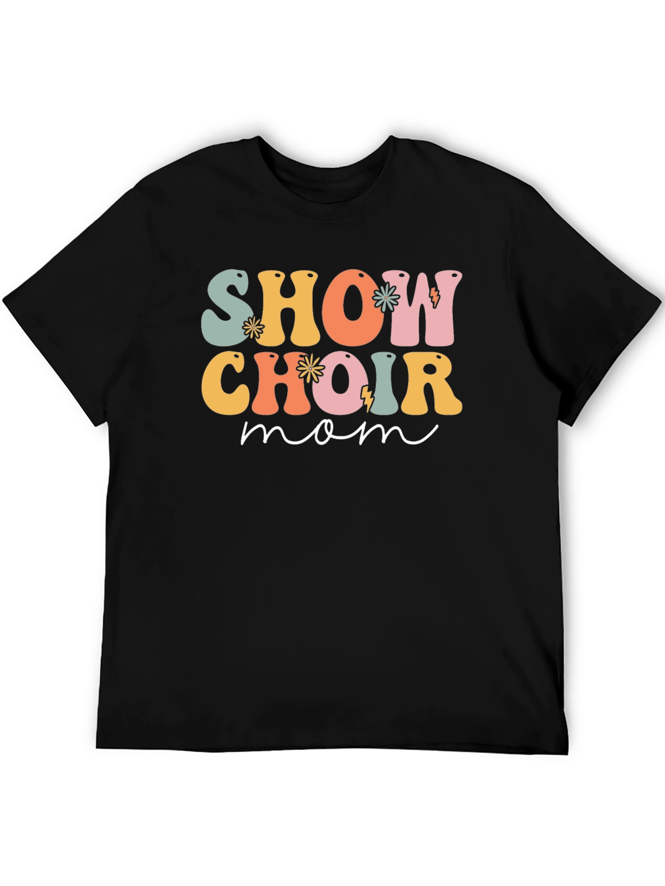 Show Choir Mom Graphic T-Shirt - Retro Design