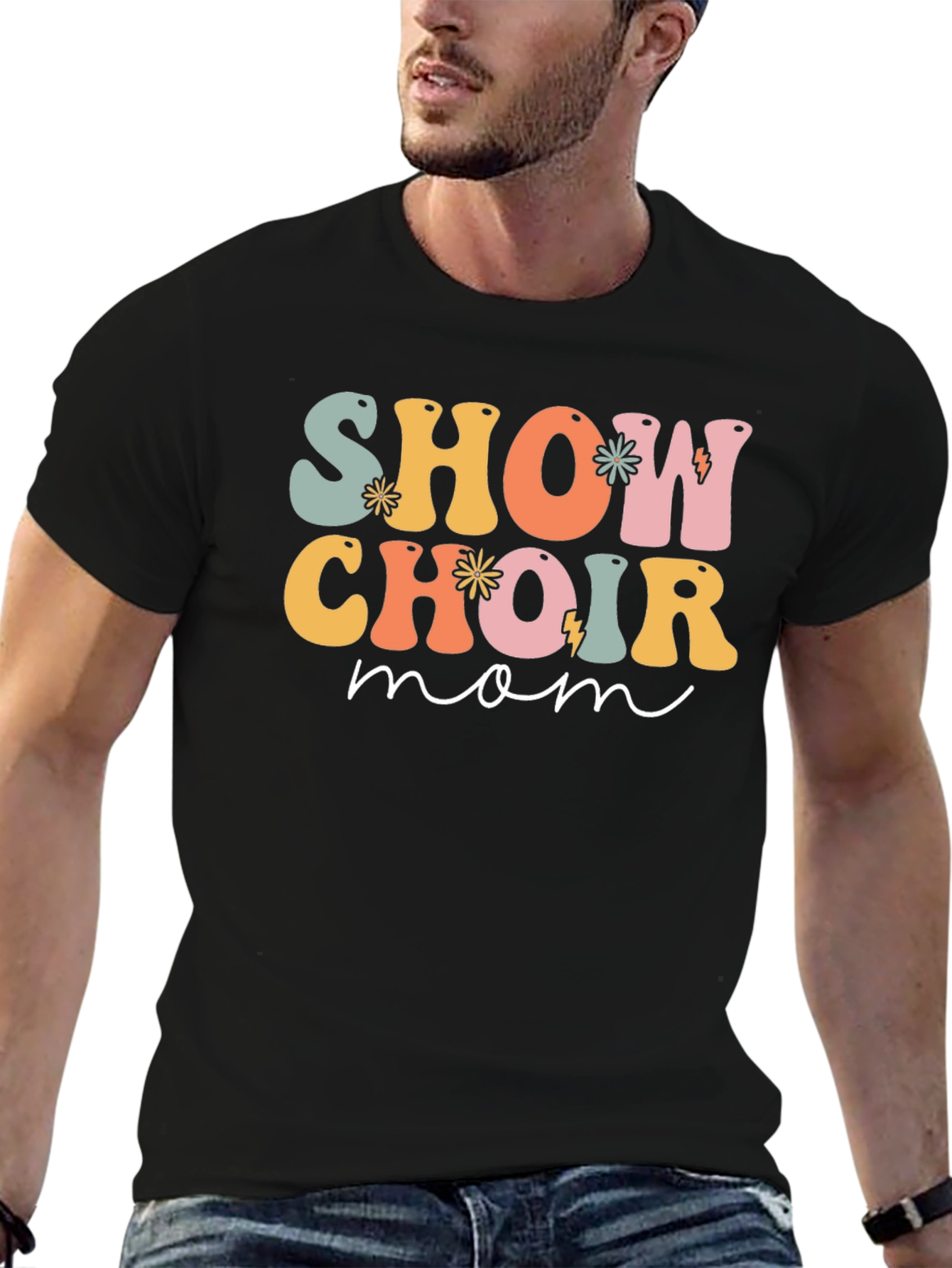 Show Choir Mom Graphic T-Shirt - Retro Design