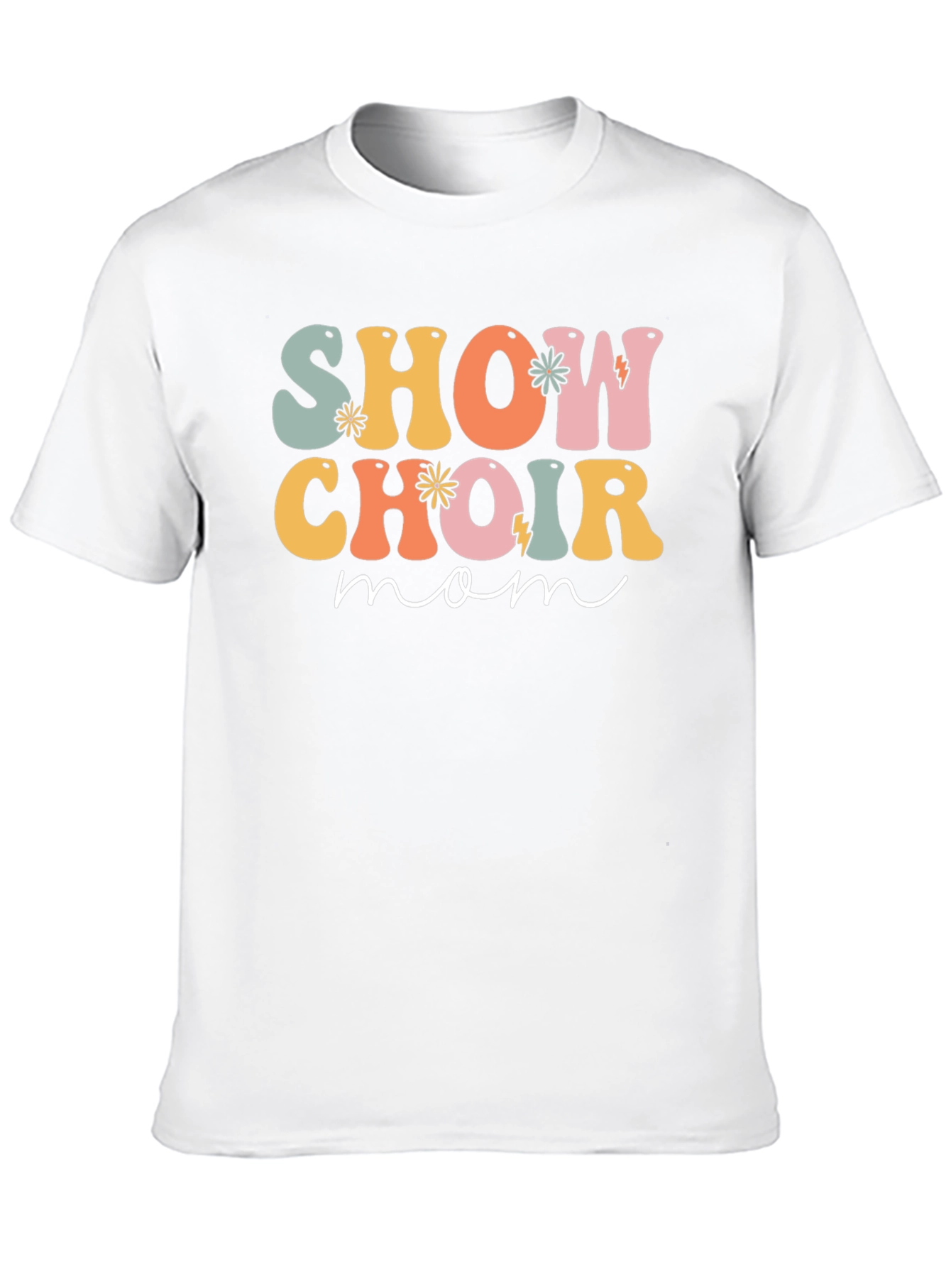 Show Choir Mom Graphic T-Shirt - Retro Design