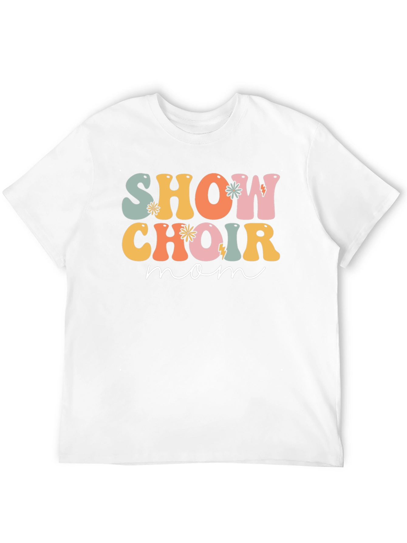 Show Choir Mom Graphic T-Shirt - Retro Design
